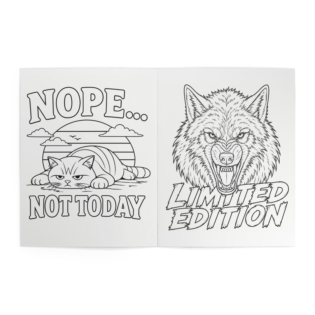 Stay Feral - Coloring Book