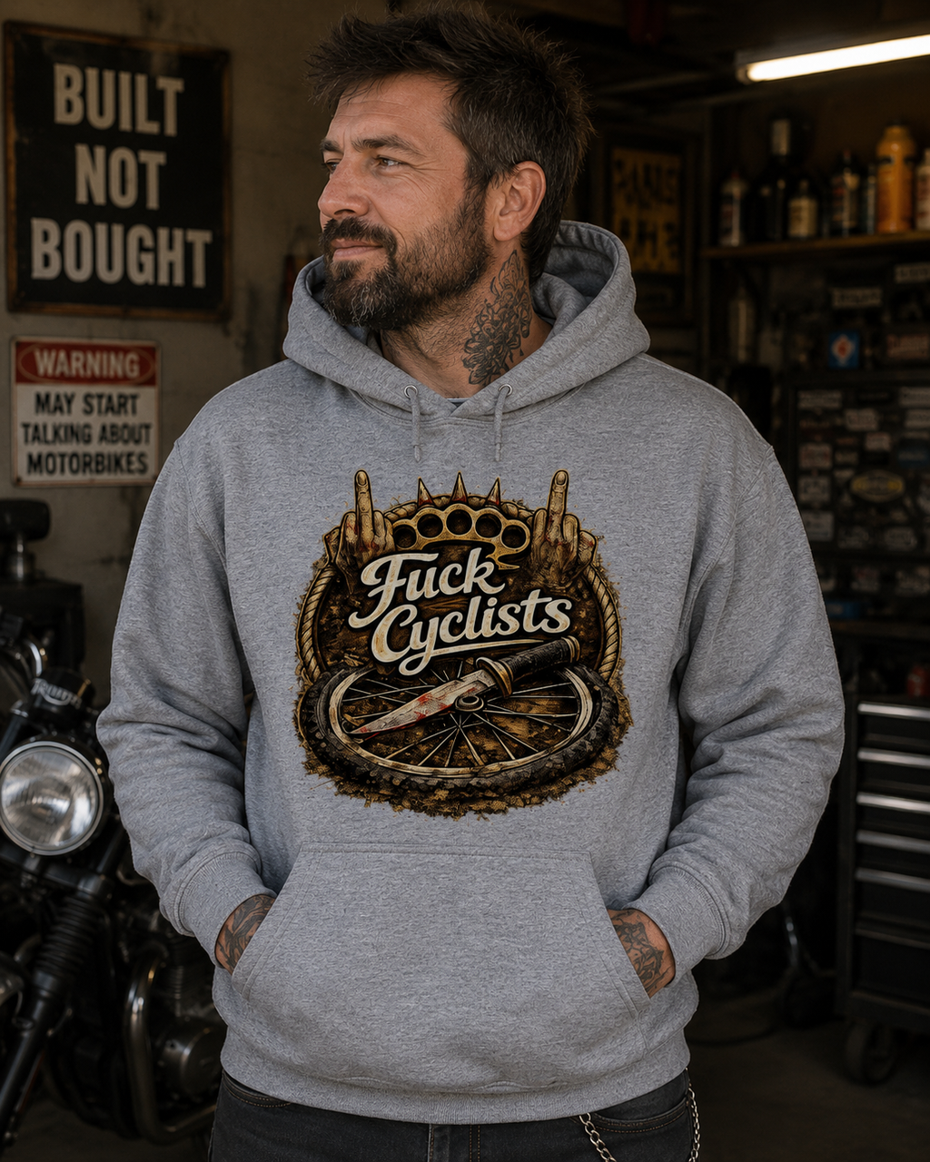 F## Cyclists Hoodie