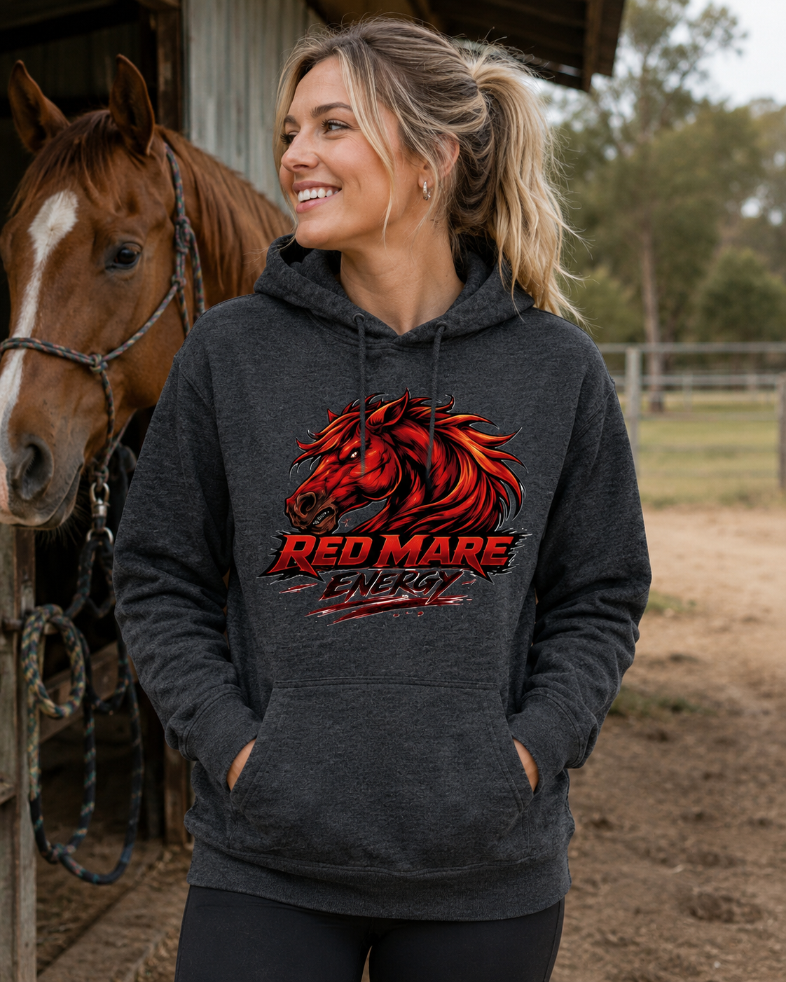 Red Mare Hoodie,
