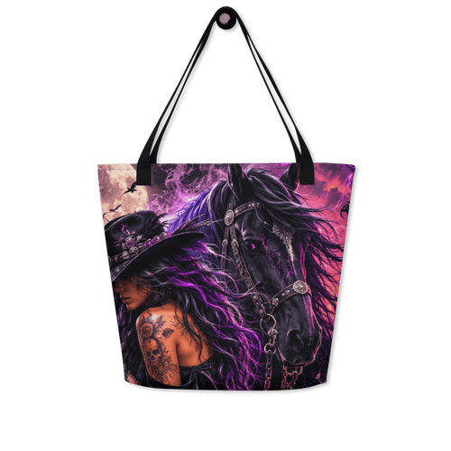 All-Over Print Large Tote Bag - Stay Feral Co.