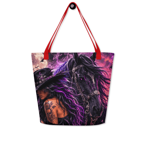 All-Over Print Large Tote Bag - Stay Feral Co.