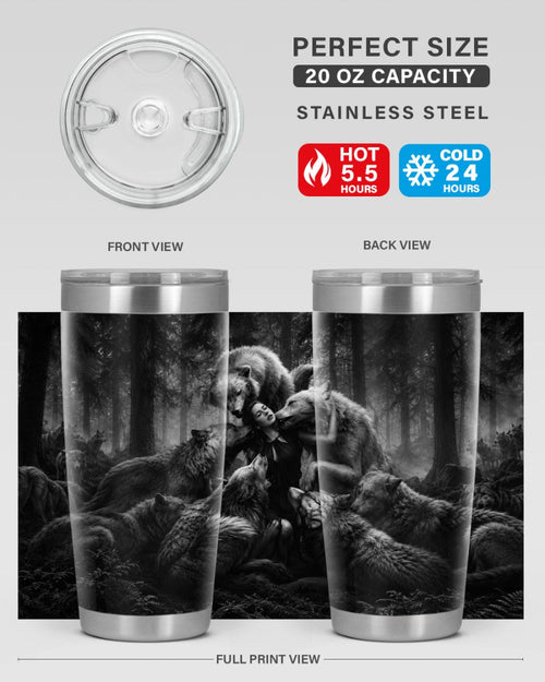 Alpha Queen Tumbler - Stay Feral Co.