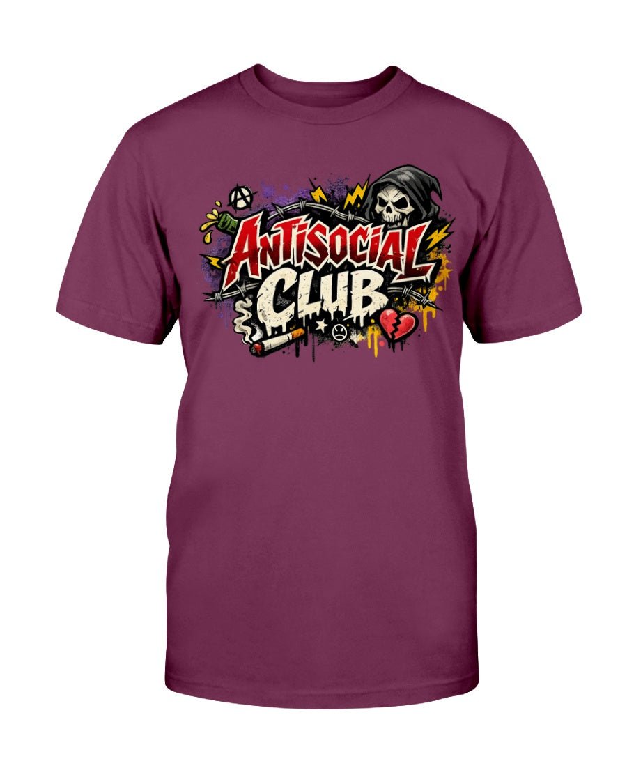 Anti Social - Graphic Tee - Stay Feral Co.