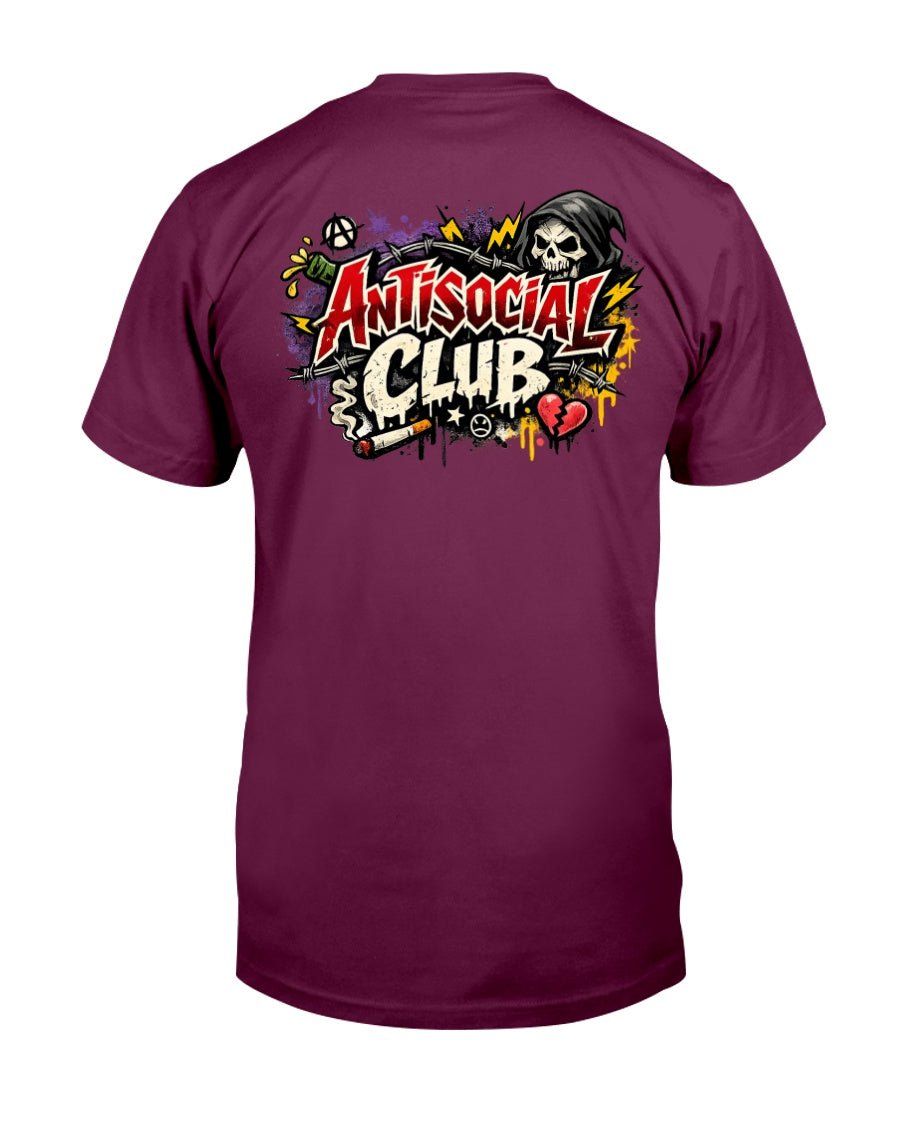 Anti Social - Graphic Tee - Stay Feral Co.