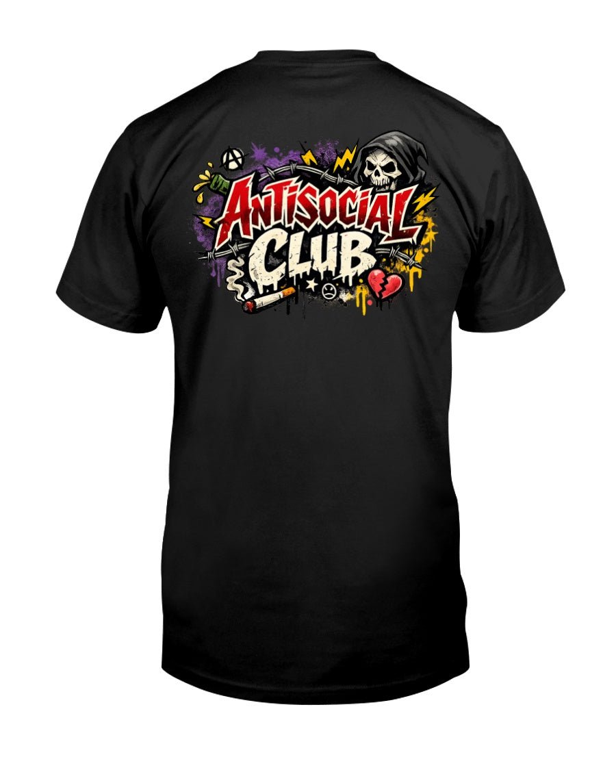 Anti Social - Graphic Tee - Stay Feral Co.