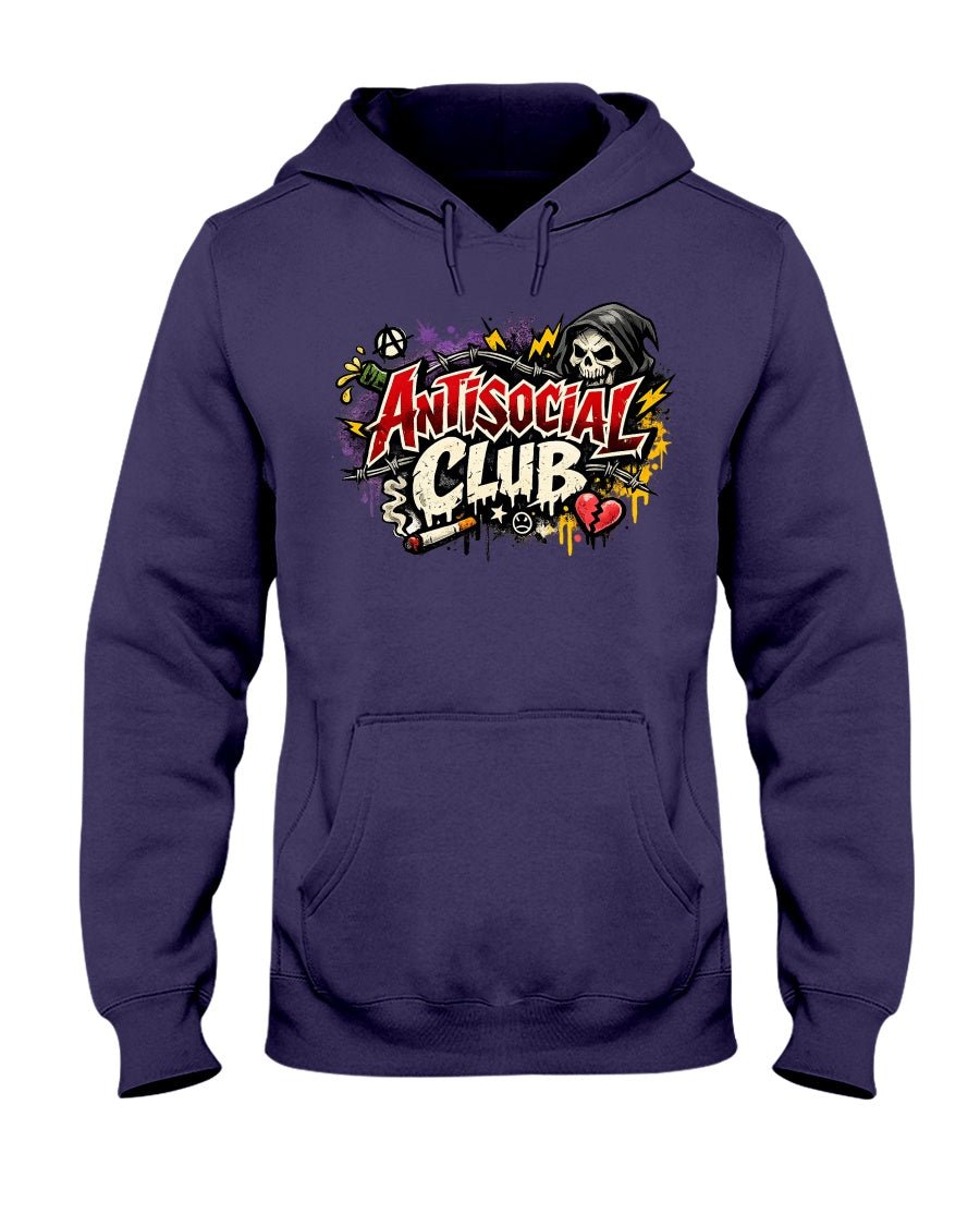 Anti Social Hoodie - Stay Feral Co.