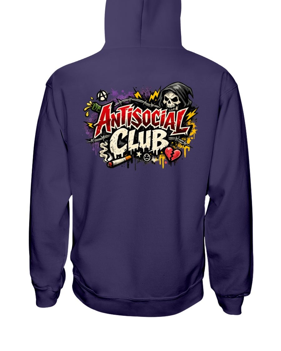 Anti Social Hoodie - Stay Feral Co.