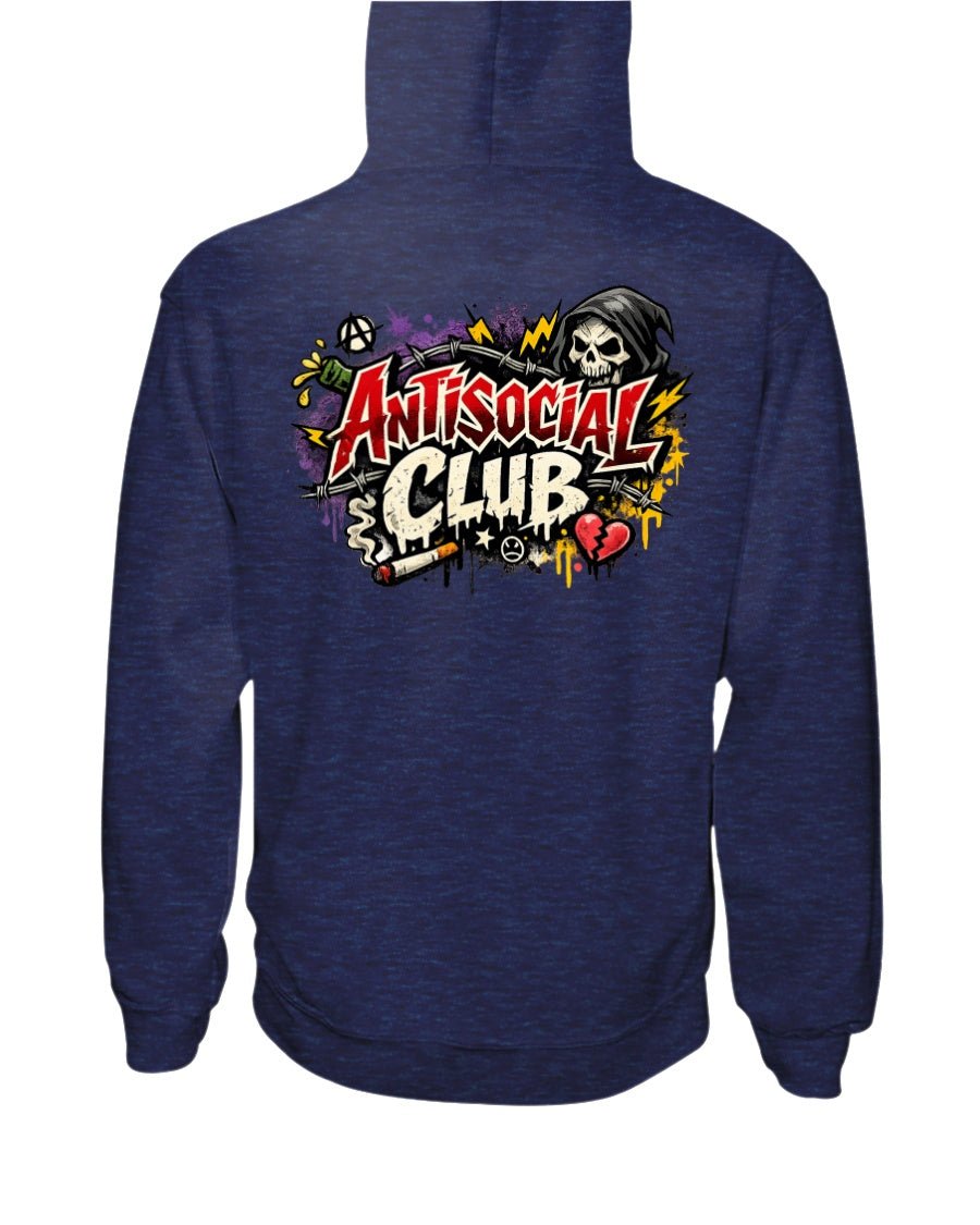 Anti Social Hoodie - Stay Feral Co.