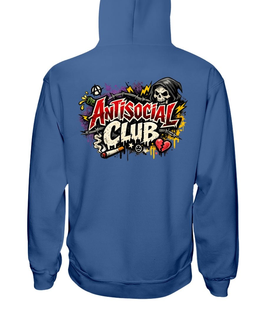 Anti Social Hoodie - Stay Feral Co.