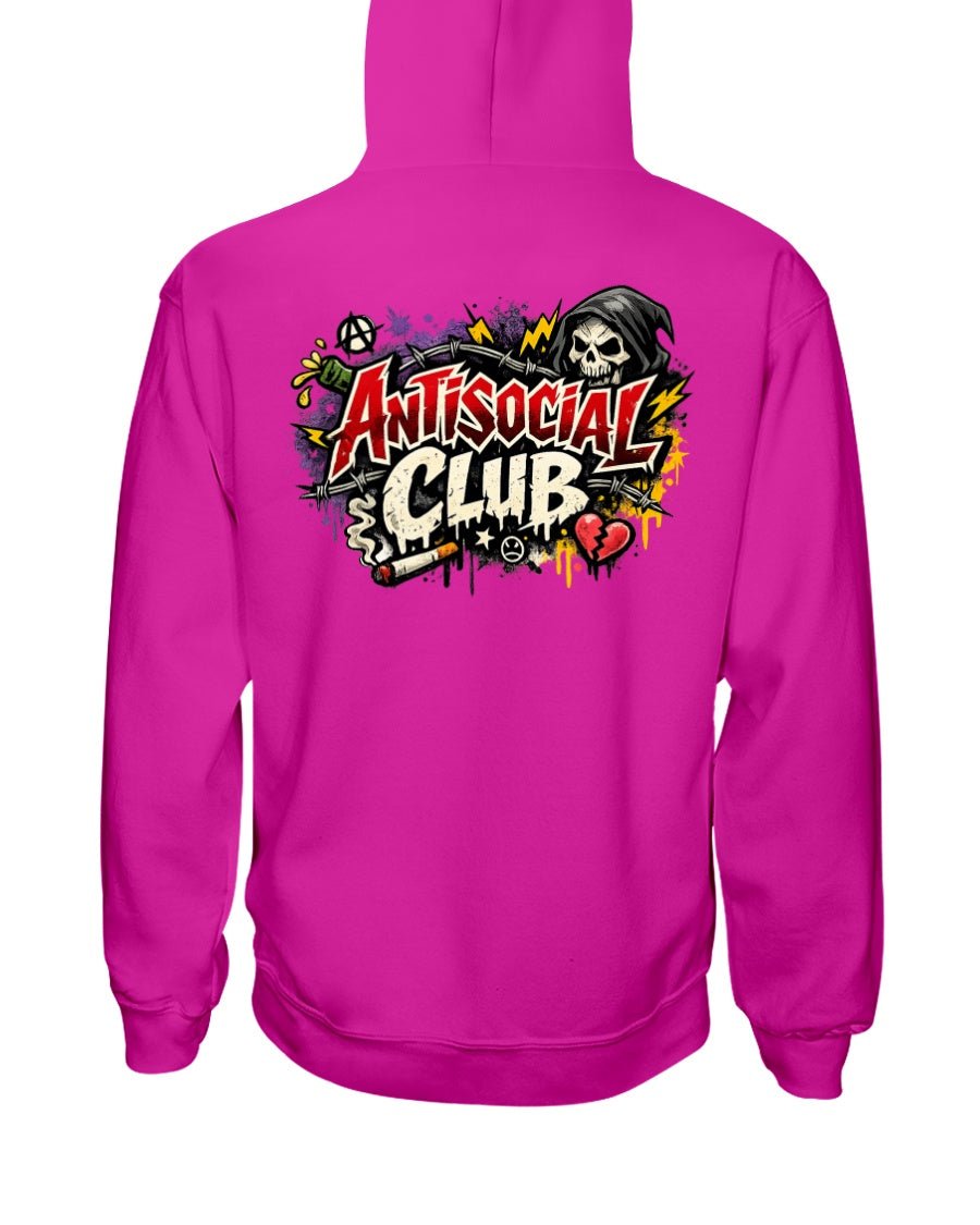 Anti Social Hoodie - Stay Feral Co.