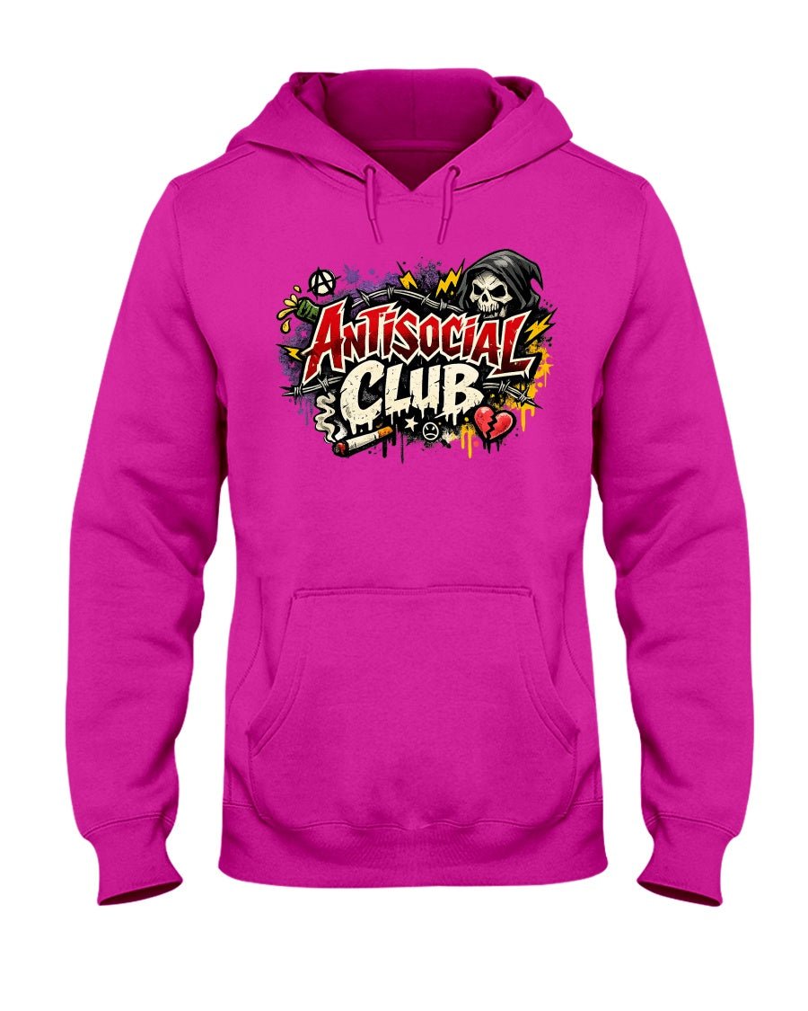 Anti Social Hoodie - Stay Feral Co.