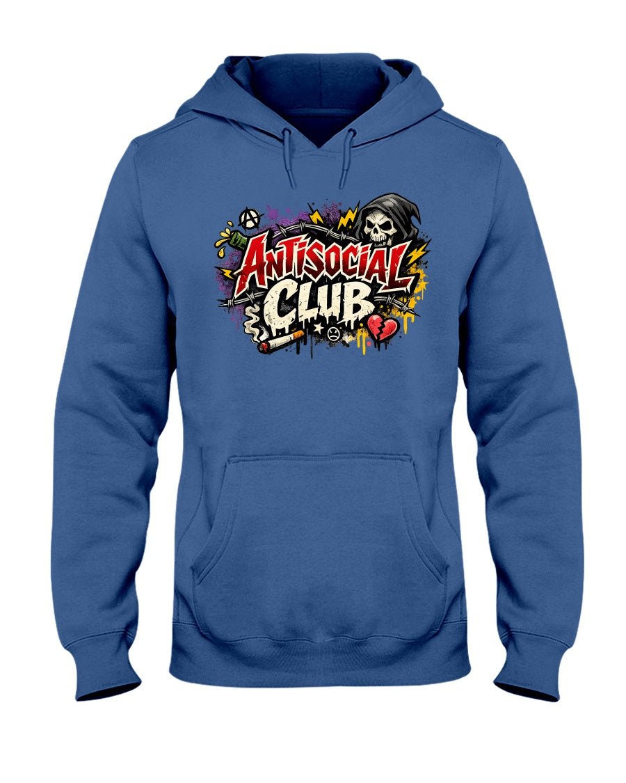 Anti Social Hoodie - Stay Feral Co.