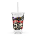 Antisocial - Clear plastic tumbler - Stay Feral Co.