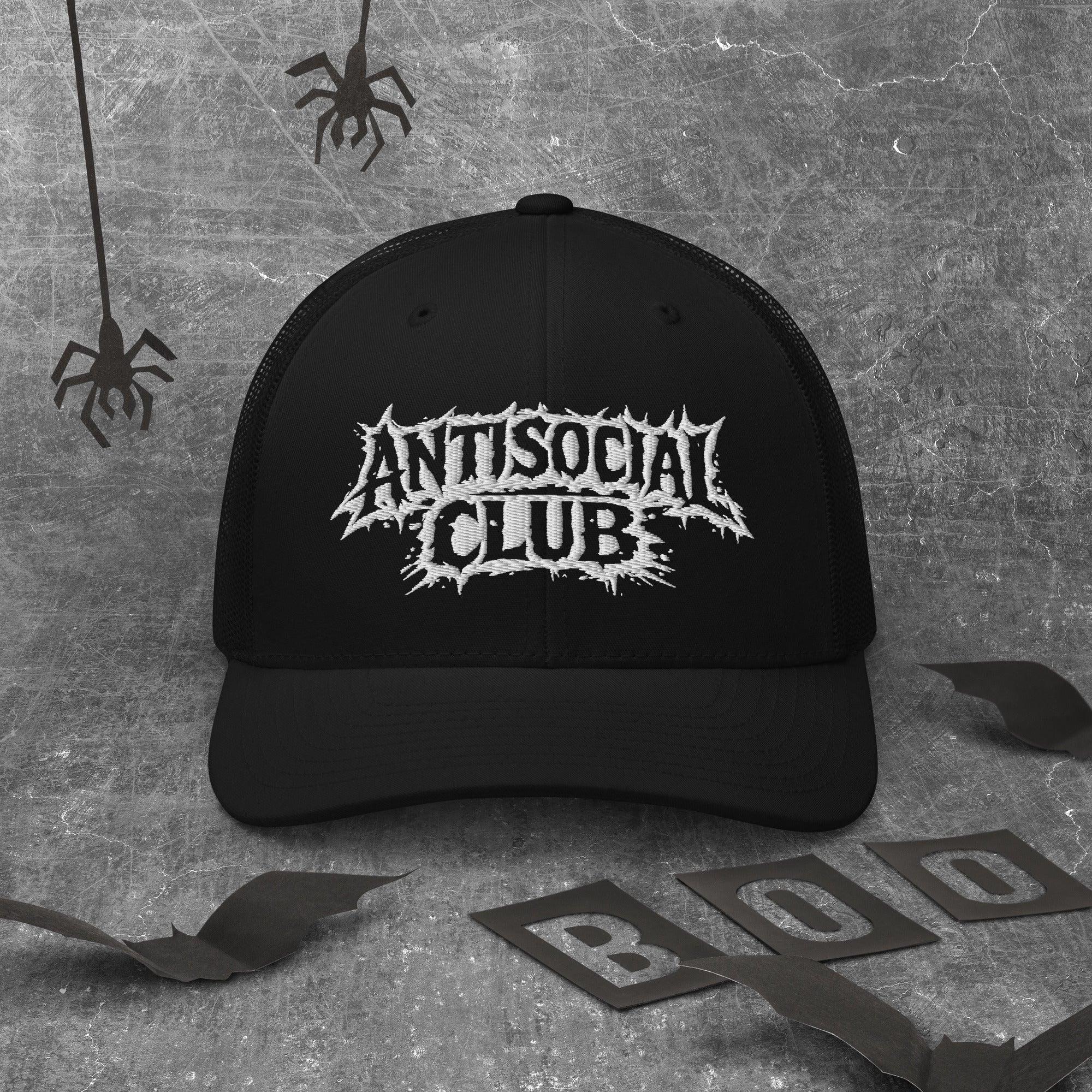 Antisocial Club - Trucker Cap - Stay Feral Co.