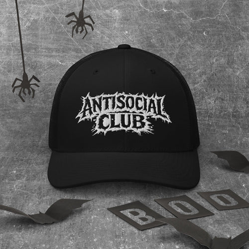 Antisocial Club - Trucker Cap - Stay Feral Co.