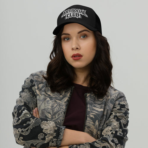 Antisocial Club - Trucker Cap - Stay Feral Co.