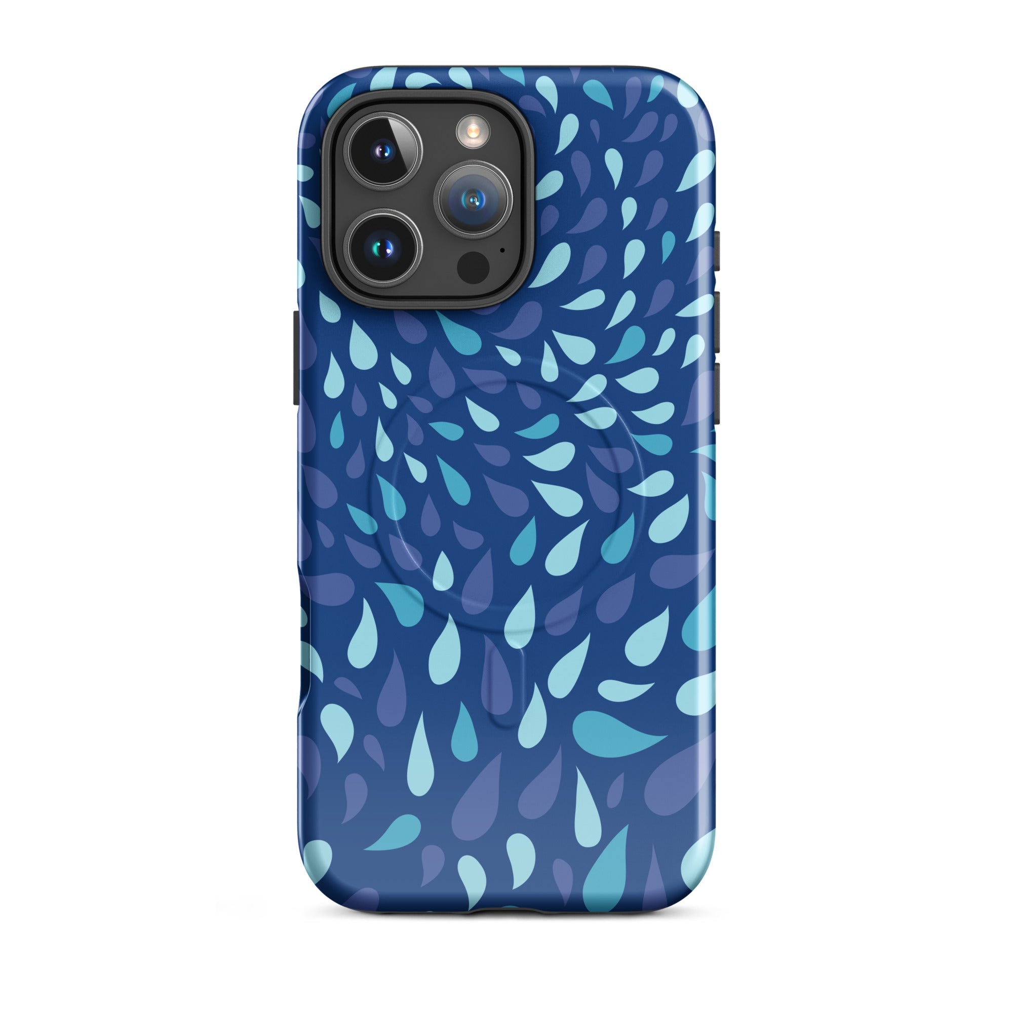 Blue Splash - MagSafe® tough case for iPhone® - Stay Feral Co.