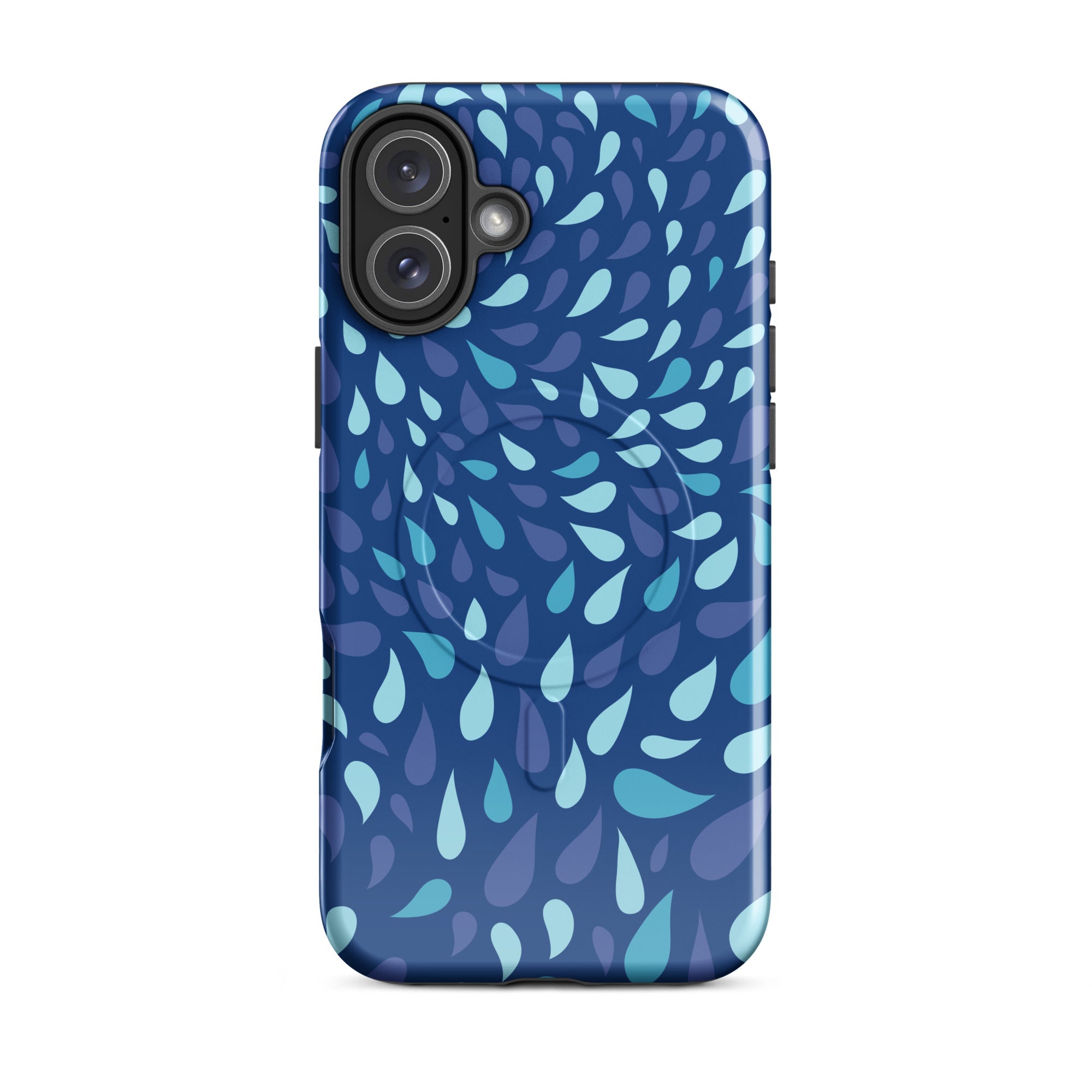 Blue Splash - MagSafe® tough case for iPhone® - Stay Feral Co.