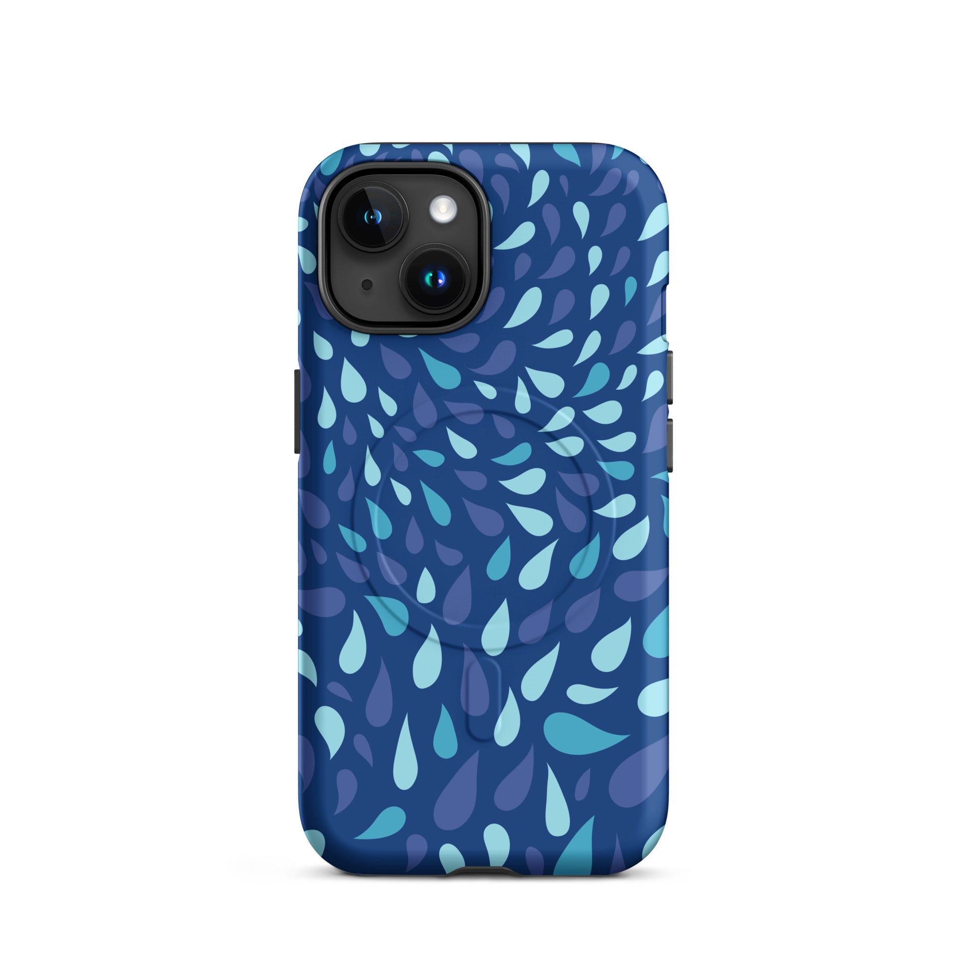 Blue Splash - MagSafe® tough case for iPhone® - Stay Feral Co.