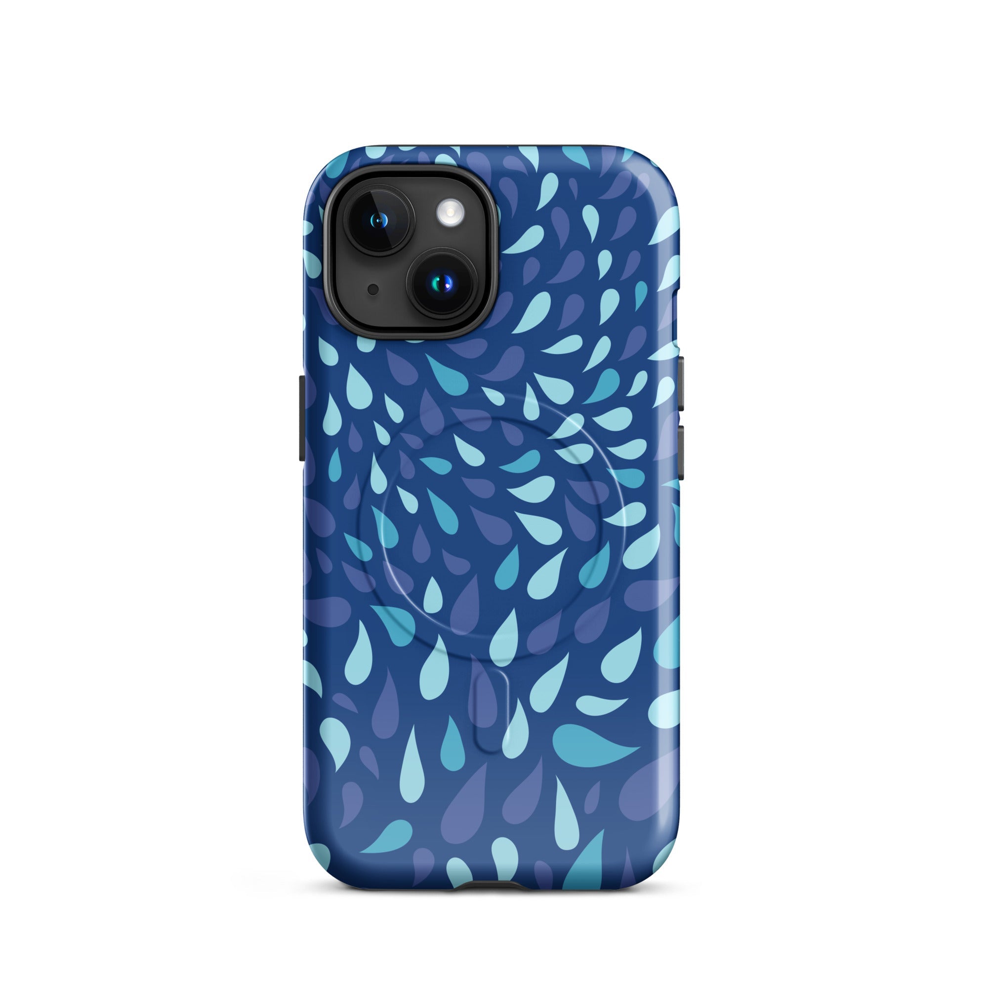Blue Splash - MagSafe® tough case for iPhone® - Stay Feral Co.