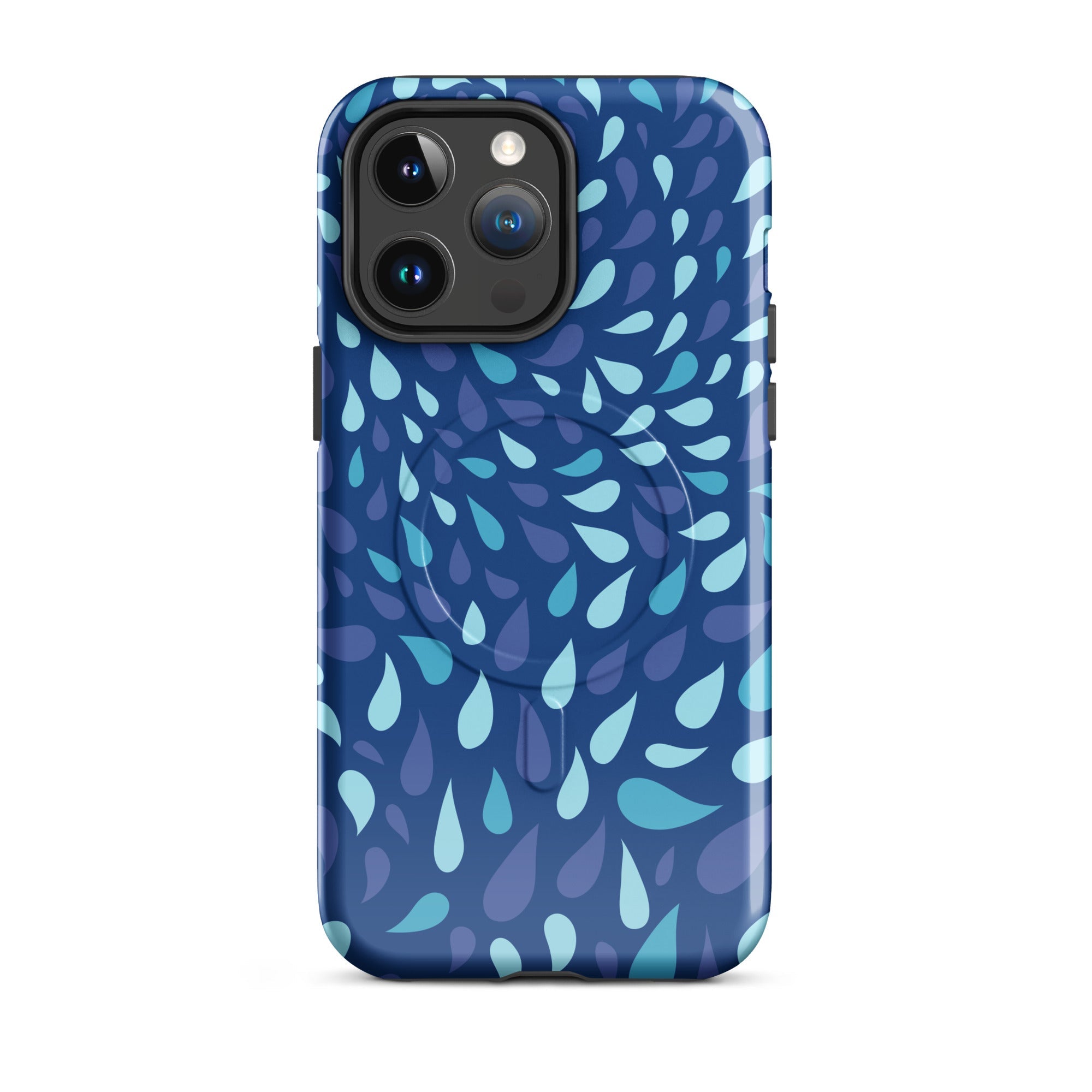 Blue Splash - MagSafe® tough case for iPhone® - Stay Feral Co.
