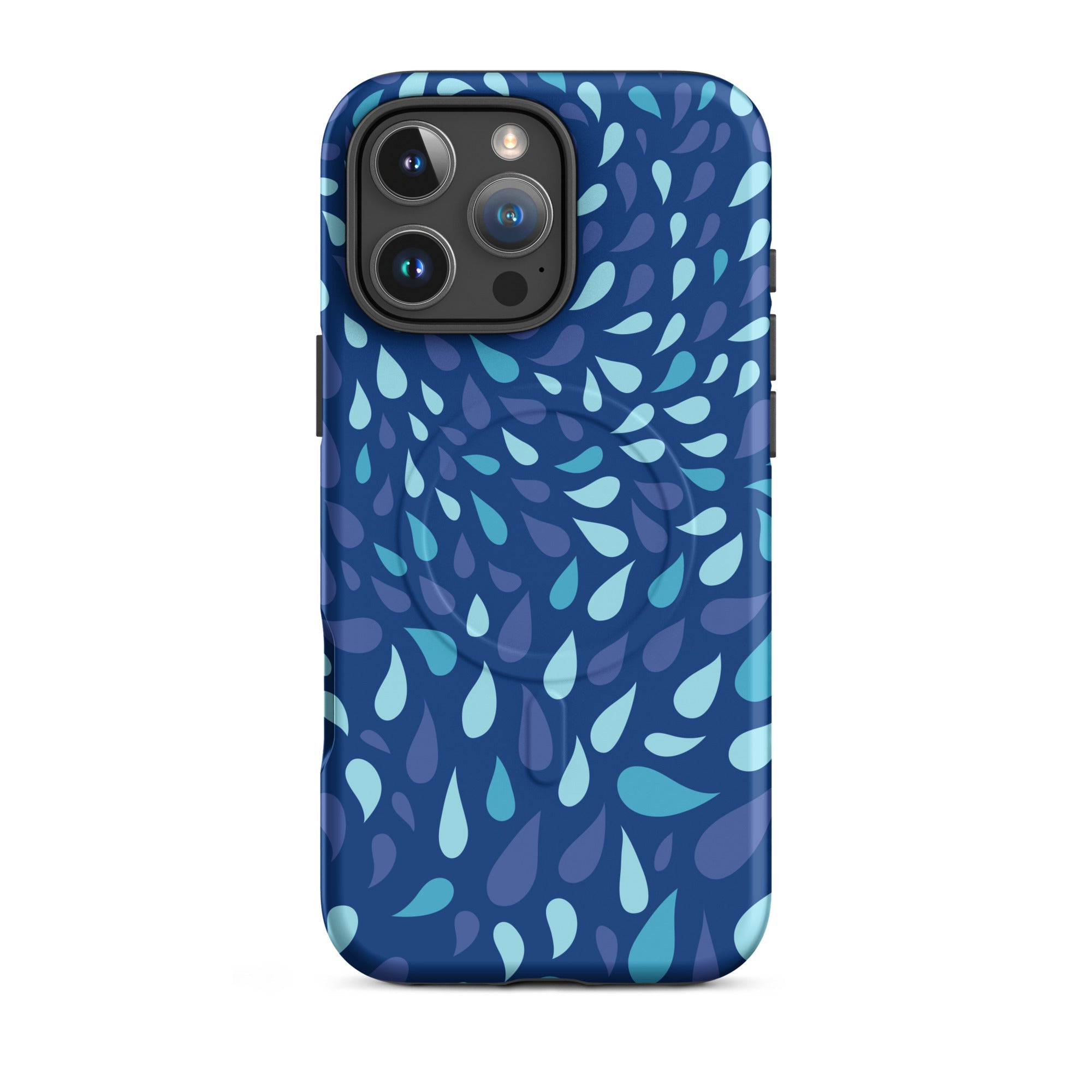 Blue Splash - MagSafe® tough case for iPhone® - Stay Feral Co.