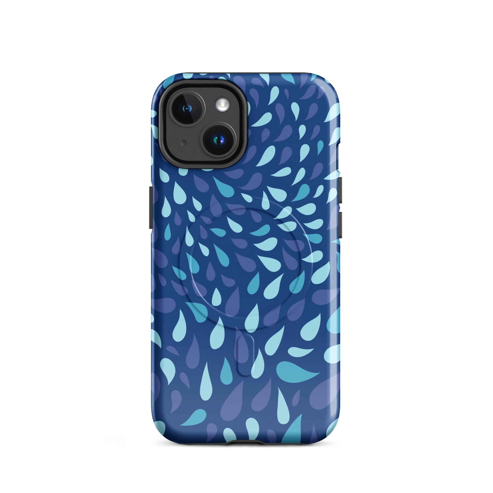 Blue Splash - MagSafe® tough case for iPhone® - Stay Feral Co.