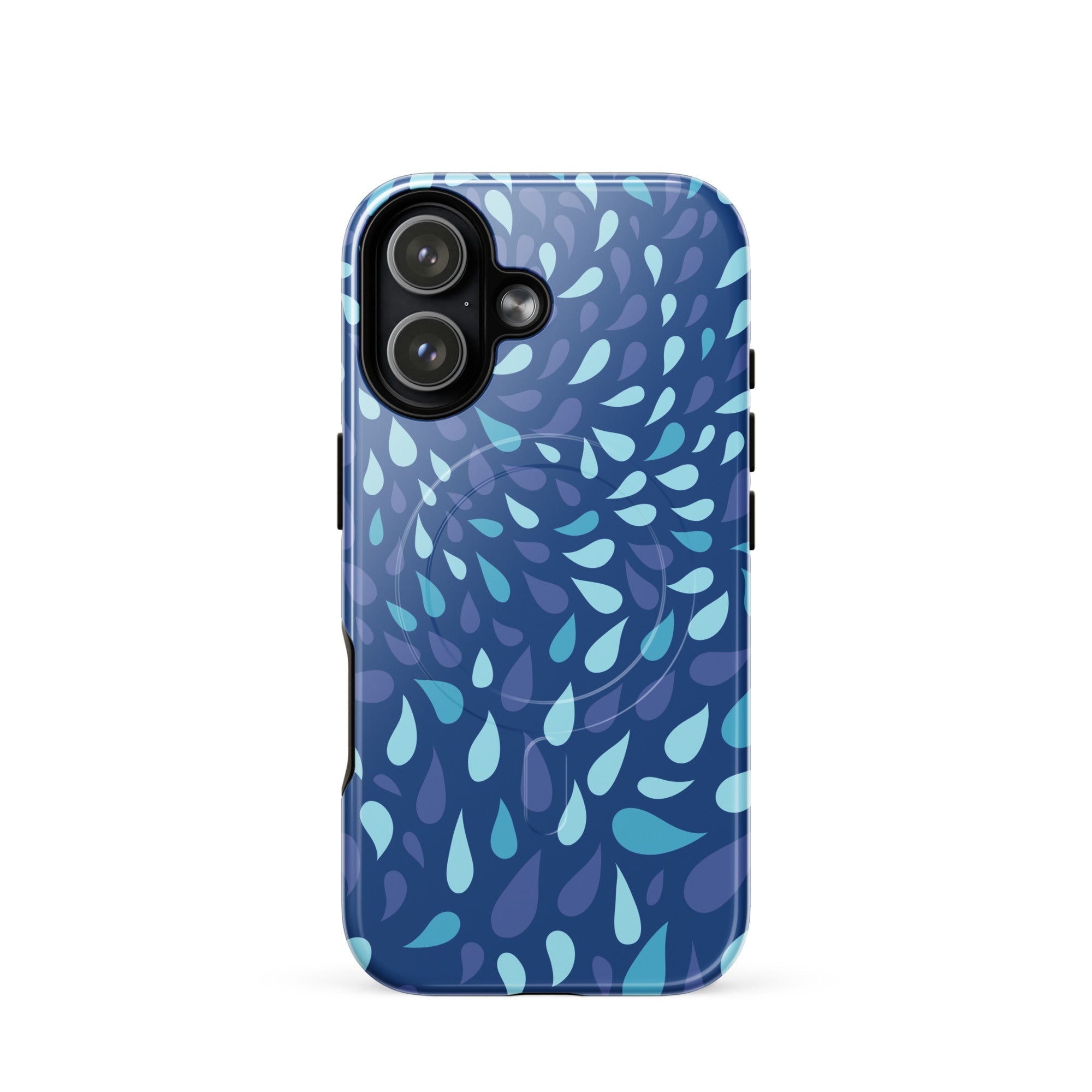 Blue Splash - MagSafe® tough case for iPhone® - Stay Feral Co.