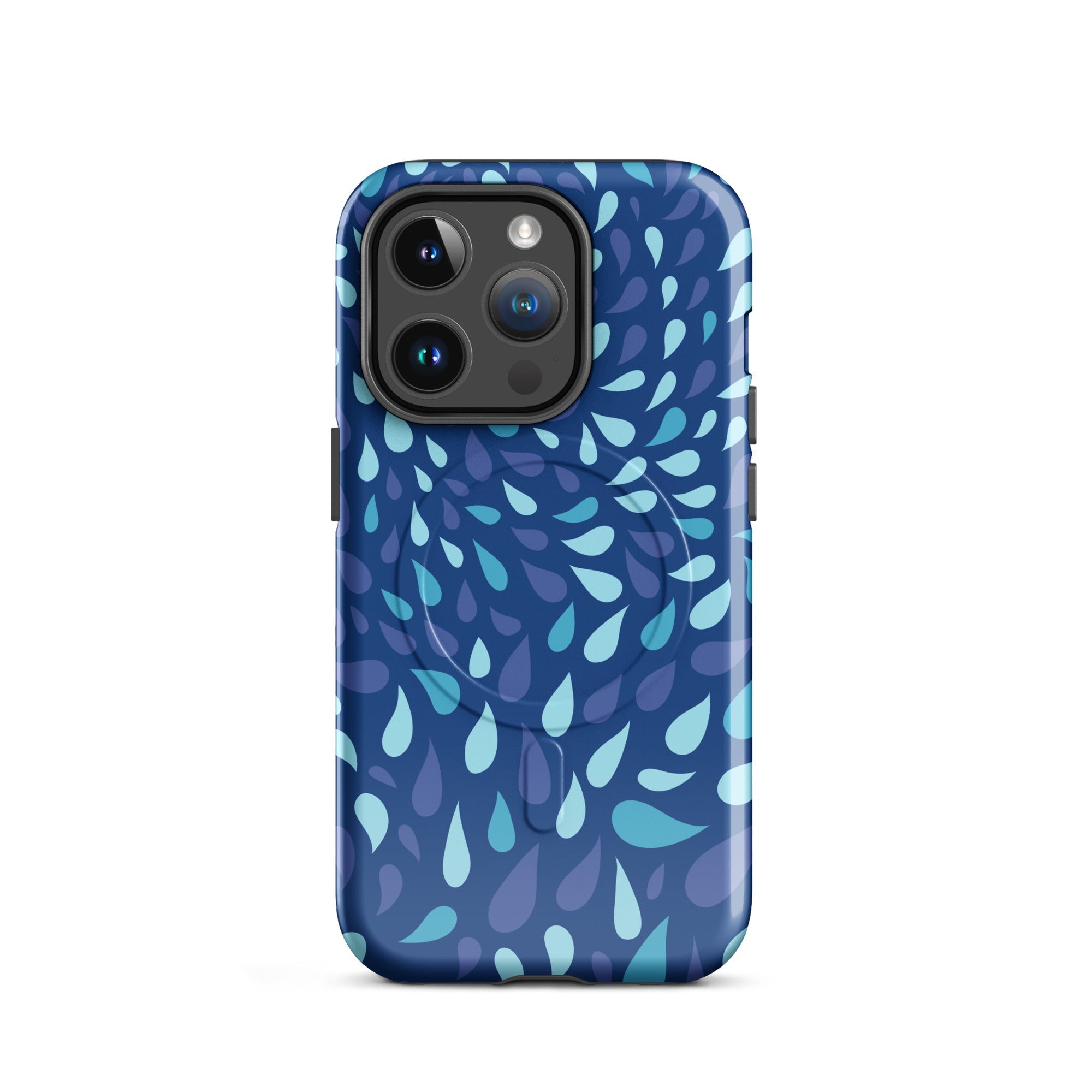 Blue Splash - MagSafe® tough case for iPhone® - Stay Feral Co.