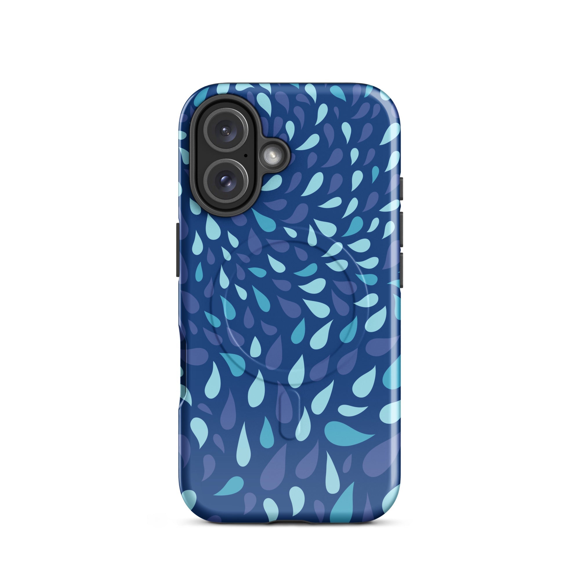 Blue Splash - MagSafe® tough case for iPhone® - Stay Feral Co.