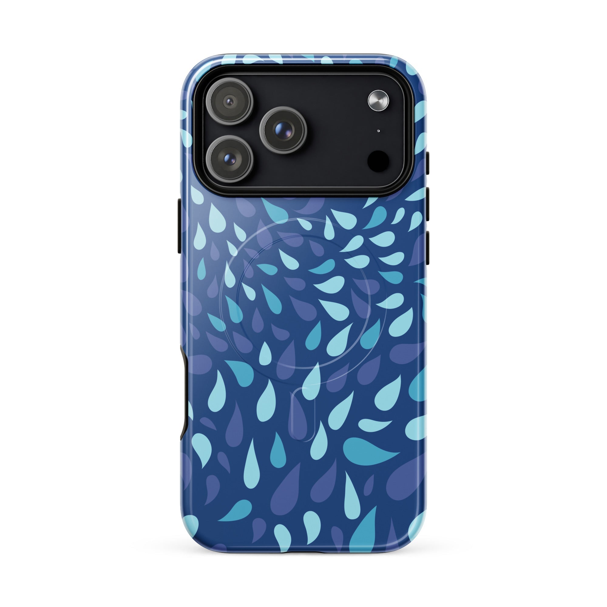 Blue Splash - MagSafe® tough case for iPhone® - Stay Feral Co.