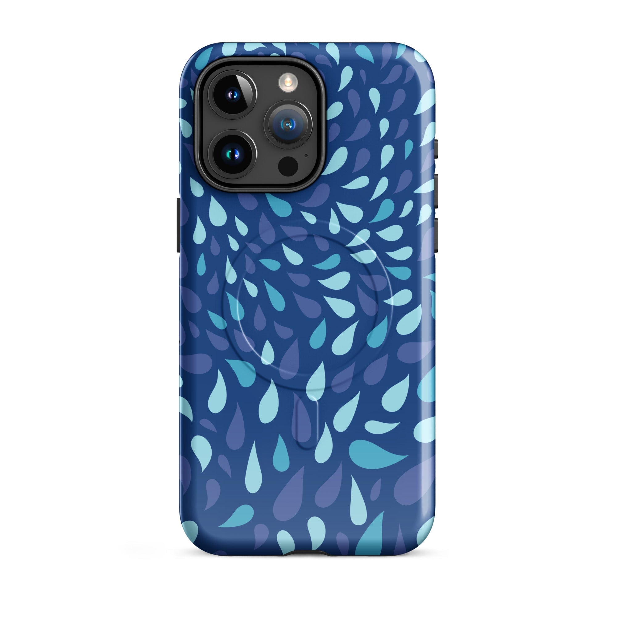 Blue Splash - MagSafe® tough case for iPhone® - Stay Feral Co.