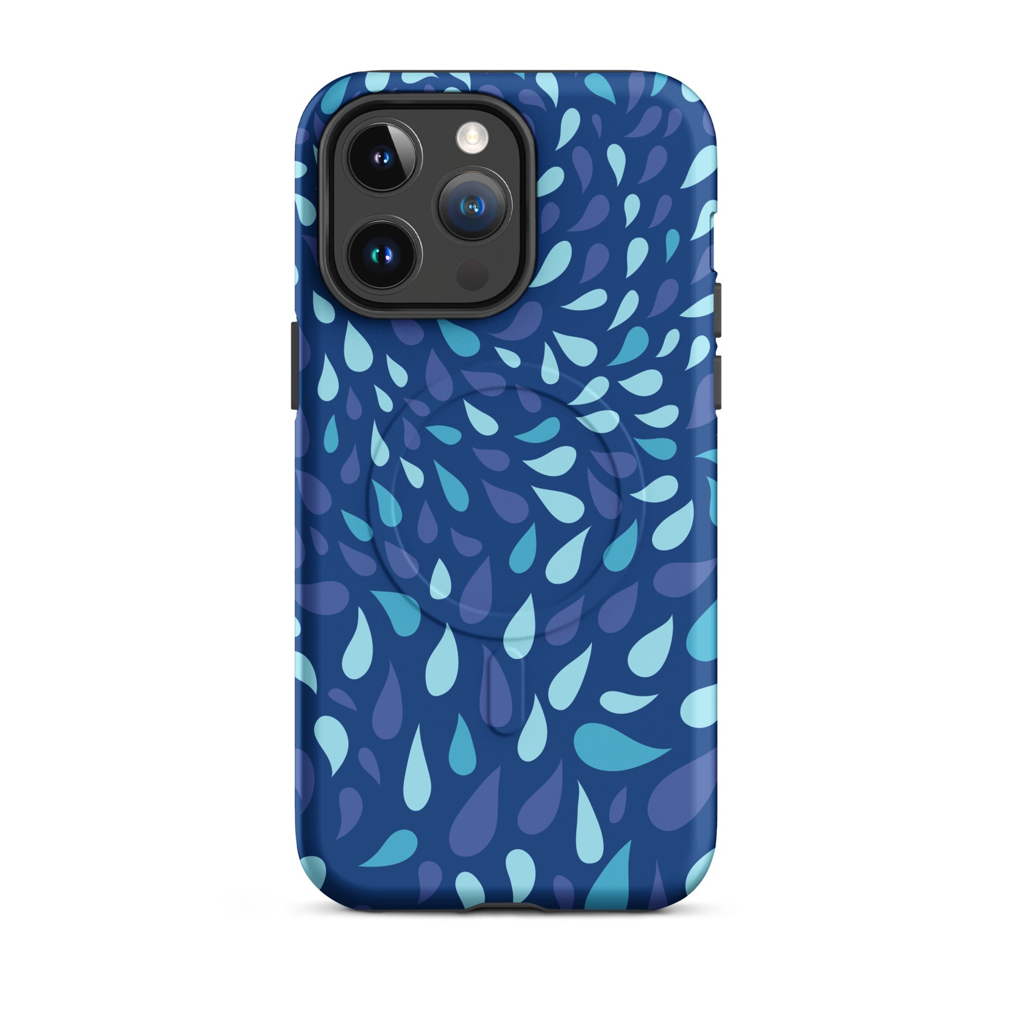 Blue Splash - MagSafe® tough case for iPhone® - Stay Feral Co.