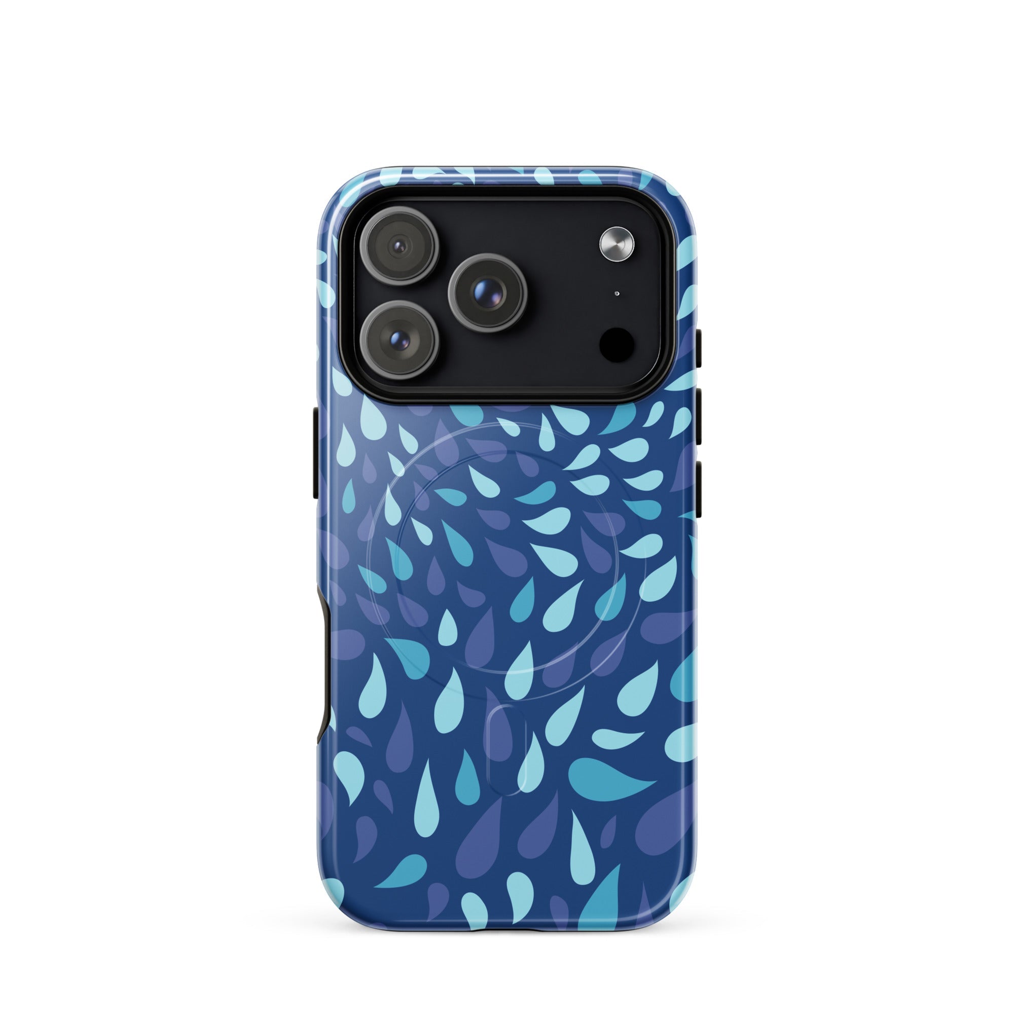Blue Splash - MagSafe® tough case for iPhone® - Stay Feral Co.
