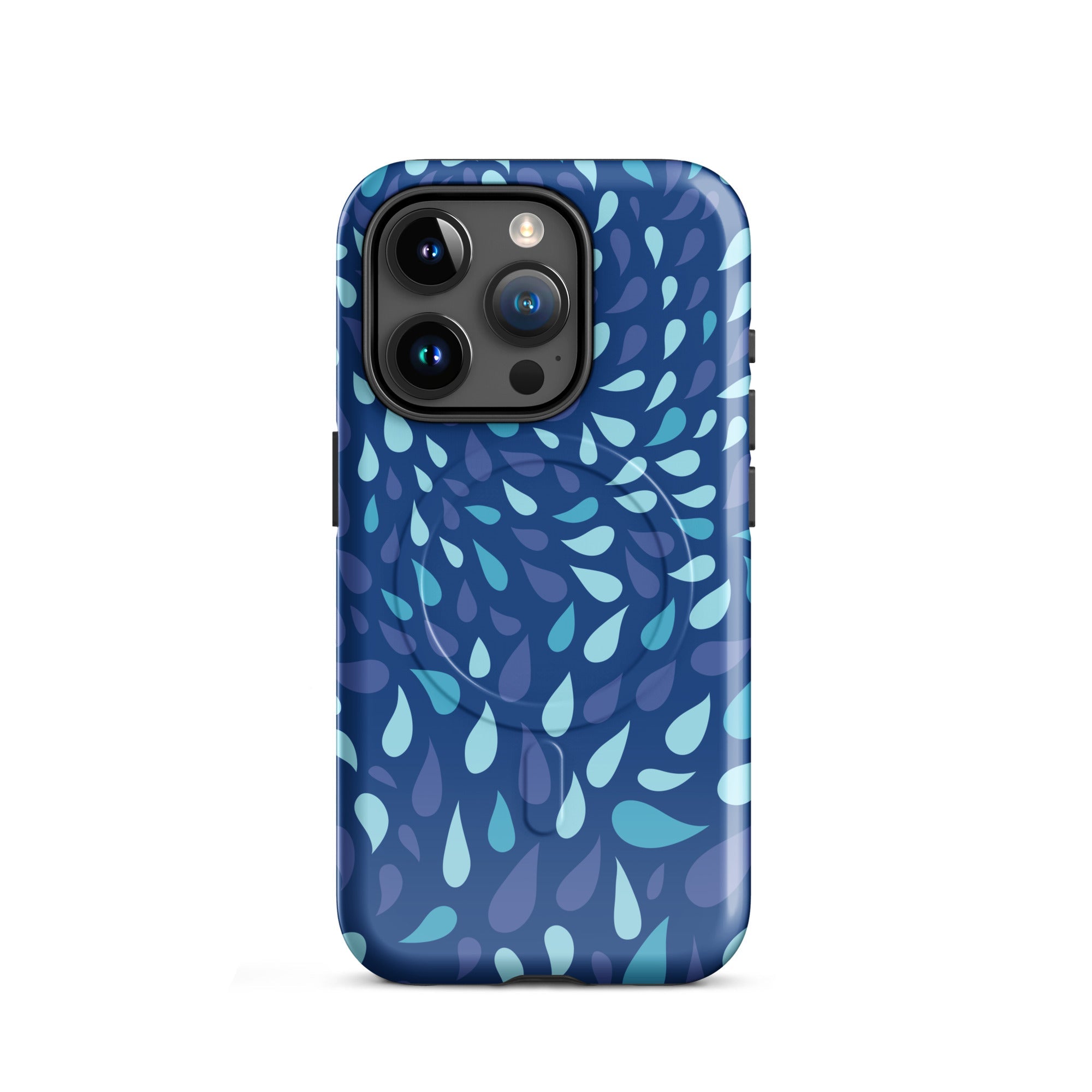 Blue Splash - MagSafe® tough case for iPhone® - Stay Feral Co.