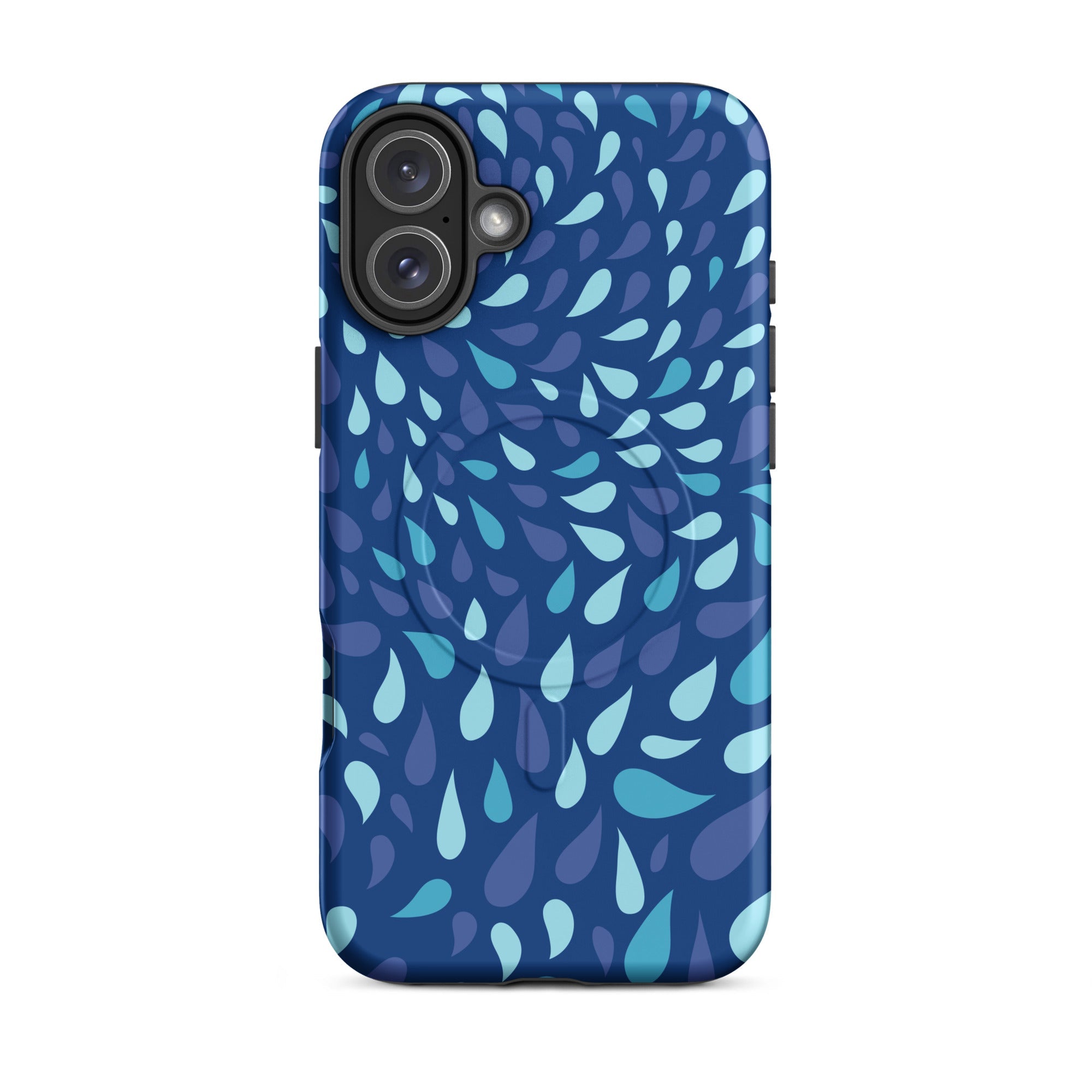 Blue Splash - MagSafe® tough case for iPhone® - Stay Feral Co.