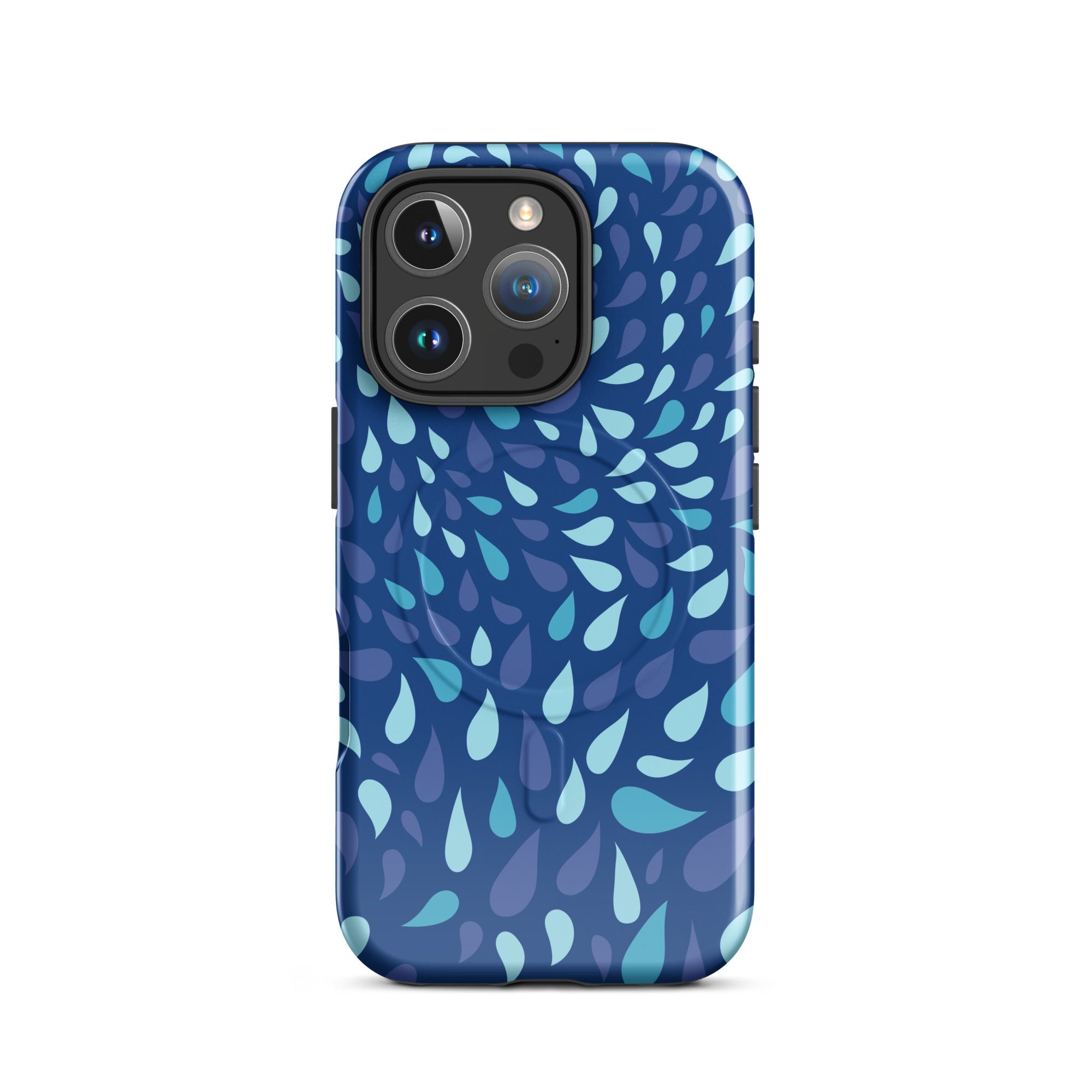 Blue Splash - MagSafe® tough case for iPhone® - Stay Feral Co.