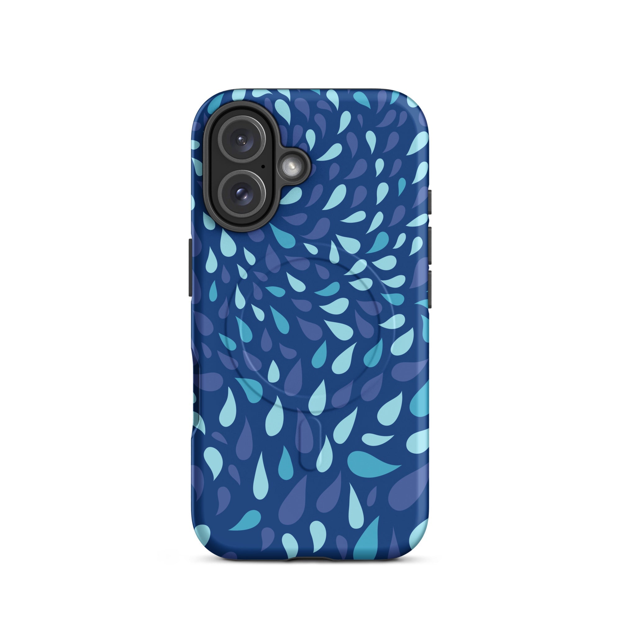 Blue Splash - MagSafe® tough case for iPhone® - Stay Feral Co.
