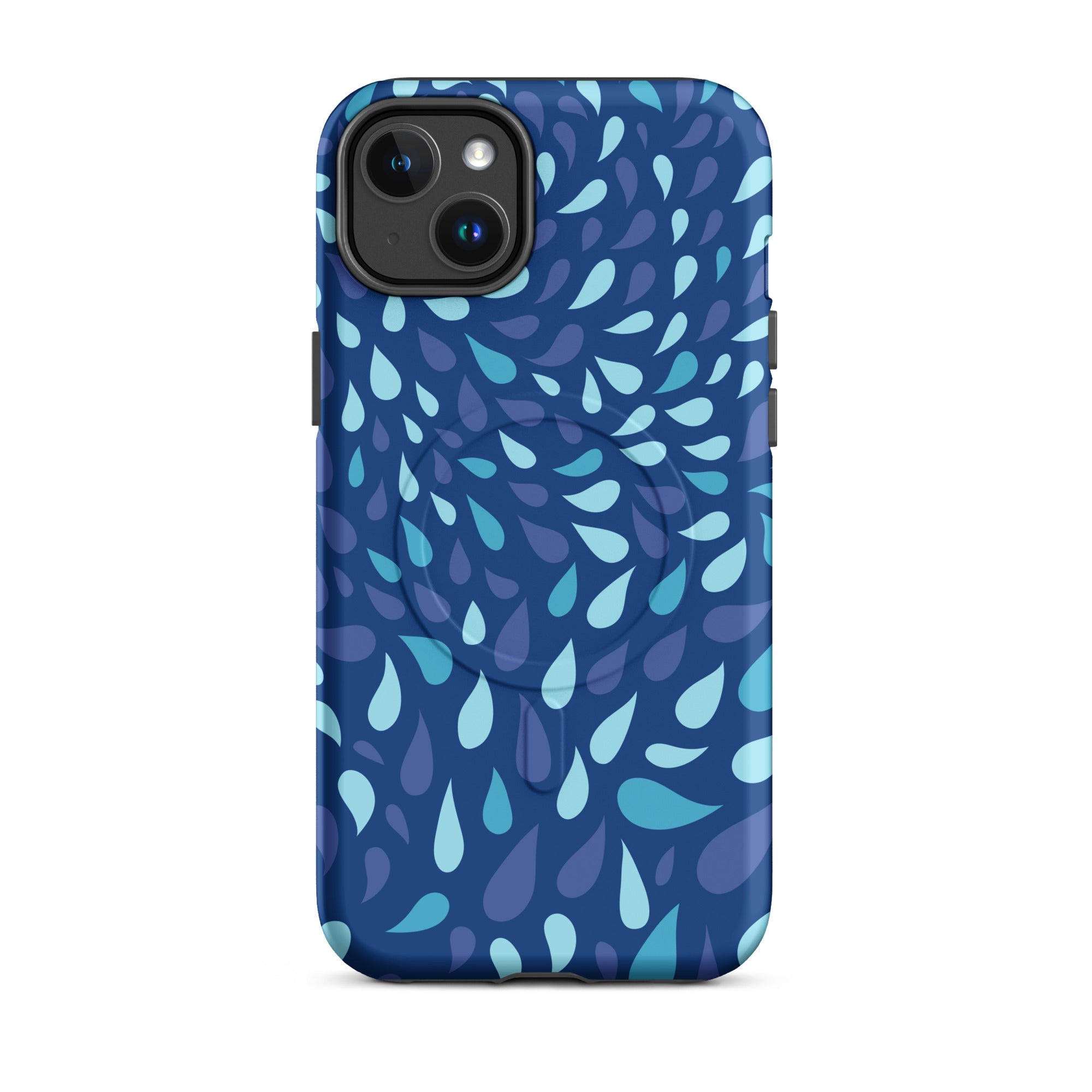 Blue Splash - MagSafe® tough case for iPhone® - Stay Feral Co.