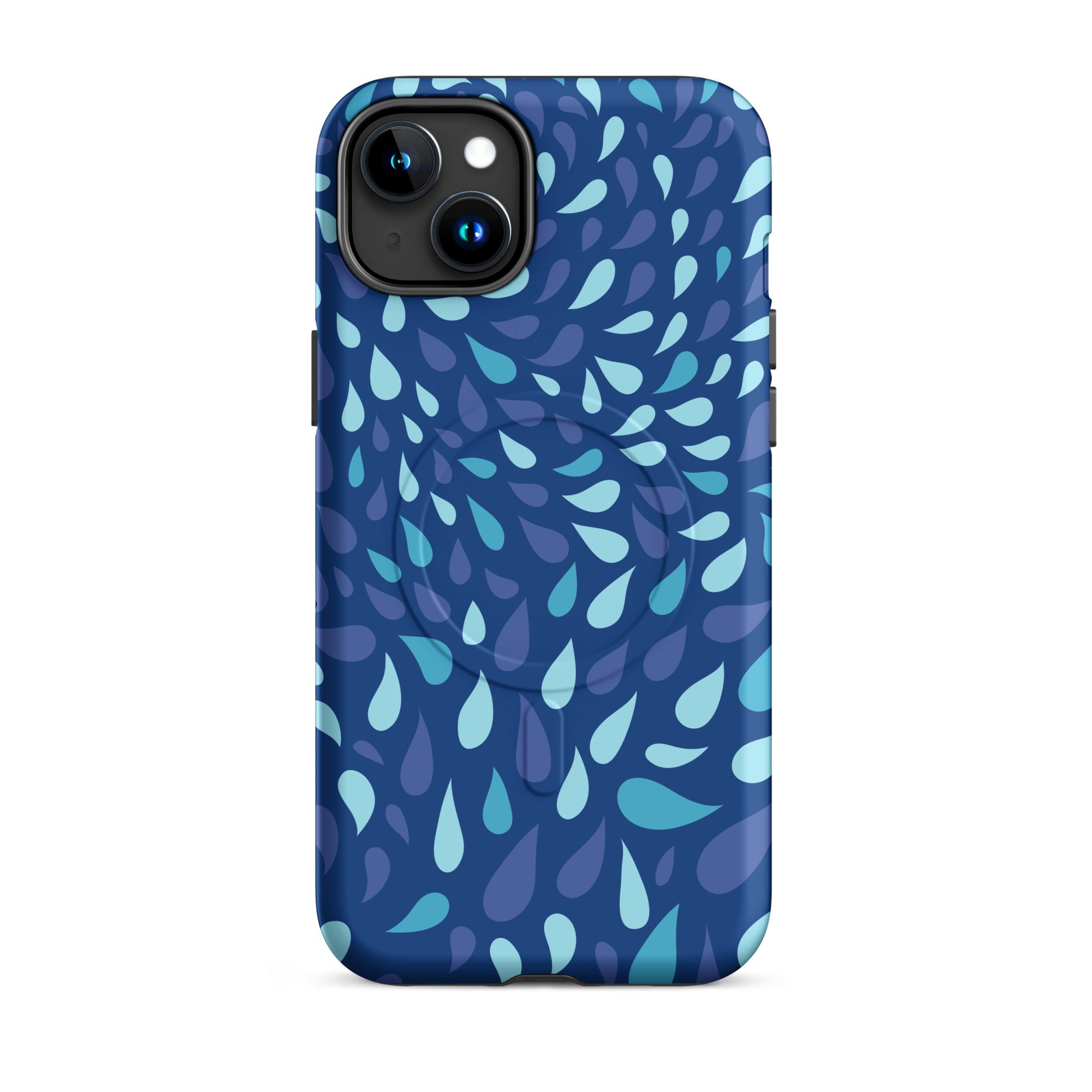 Blue Splash - MagSafe® tough case for iPhone® - Stay Feral Co.