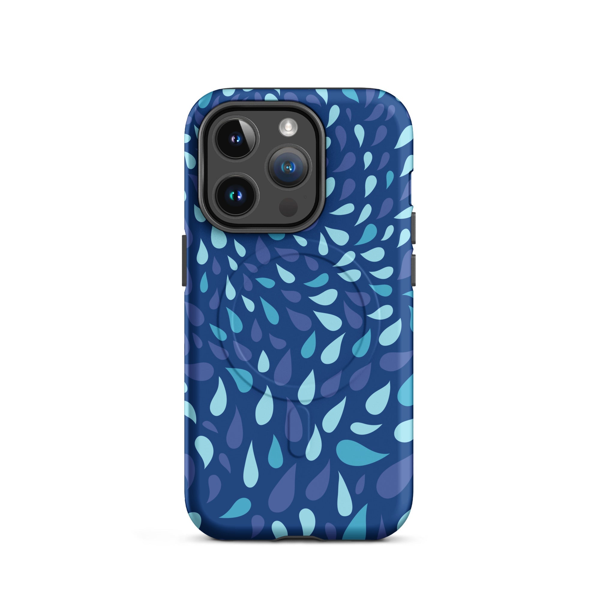 Blue Splash - MagSafe® tough case for iPhone® - Stay Feral Co.