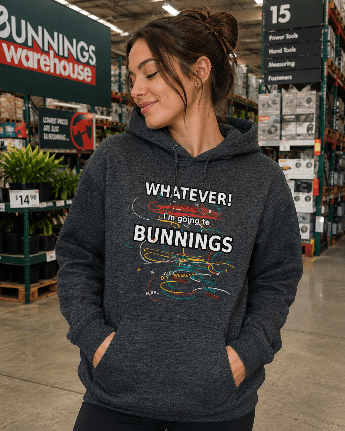 Bunnings Hoodie - Stay Feral Co.