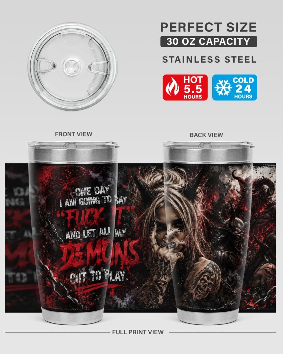 Demons Tumbler - Stay Feral Co.