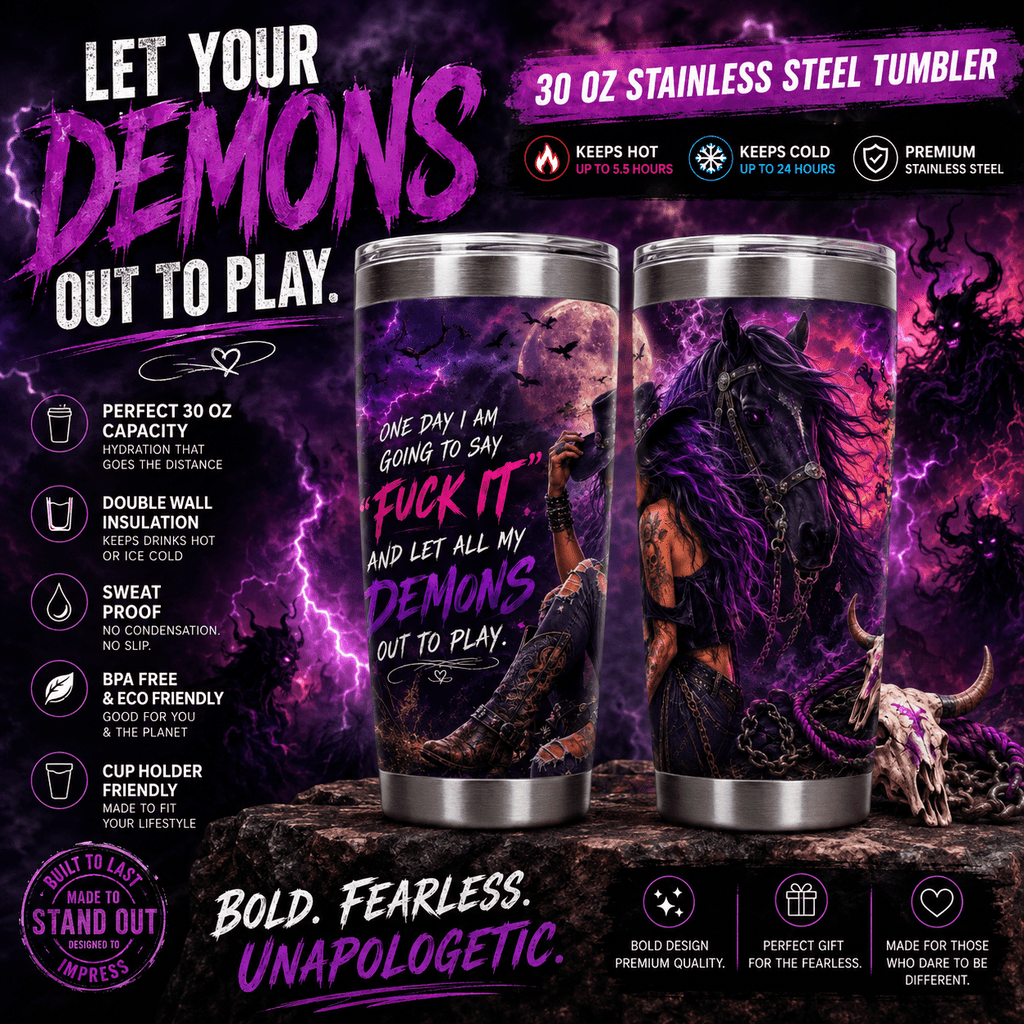 Demons Tumbler - Stay Feral Co.