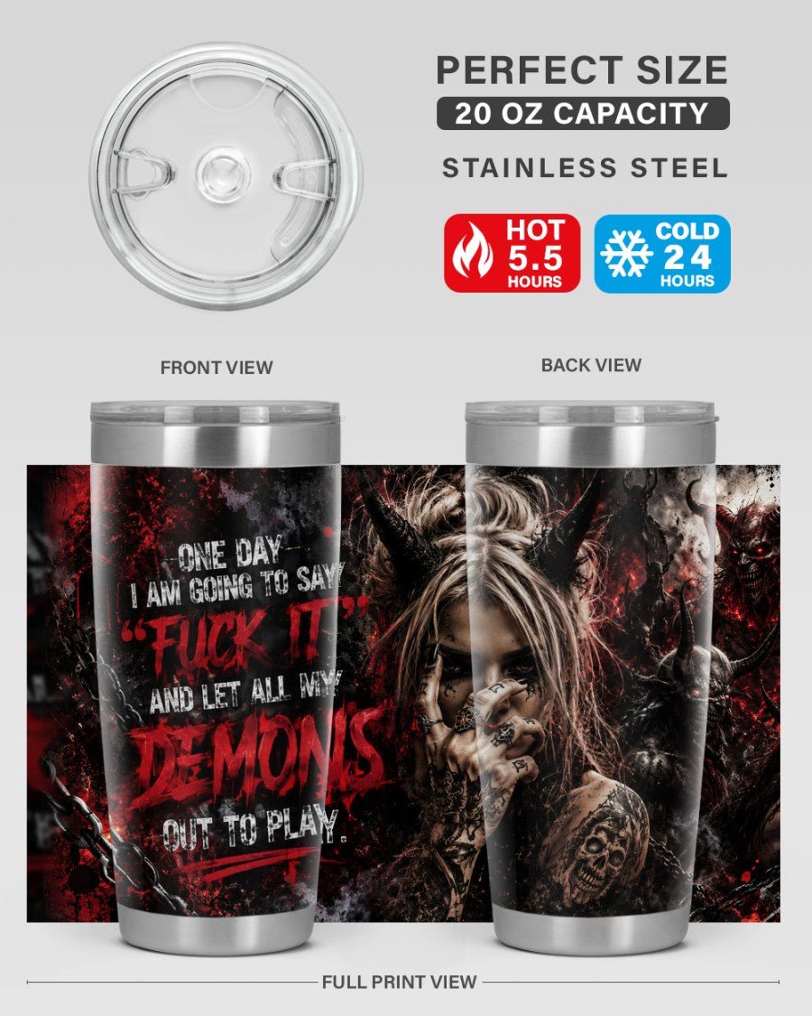 Demons Tumbler - Stay Feral Co.