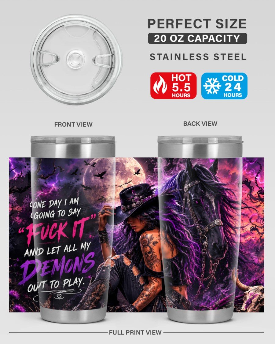 Demons Tumbler - Stay Feral Co.