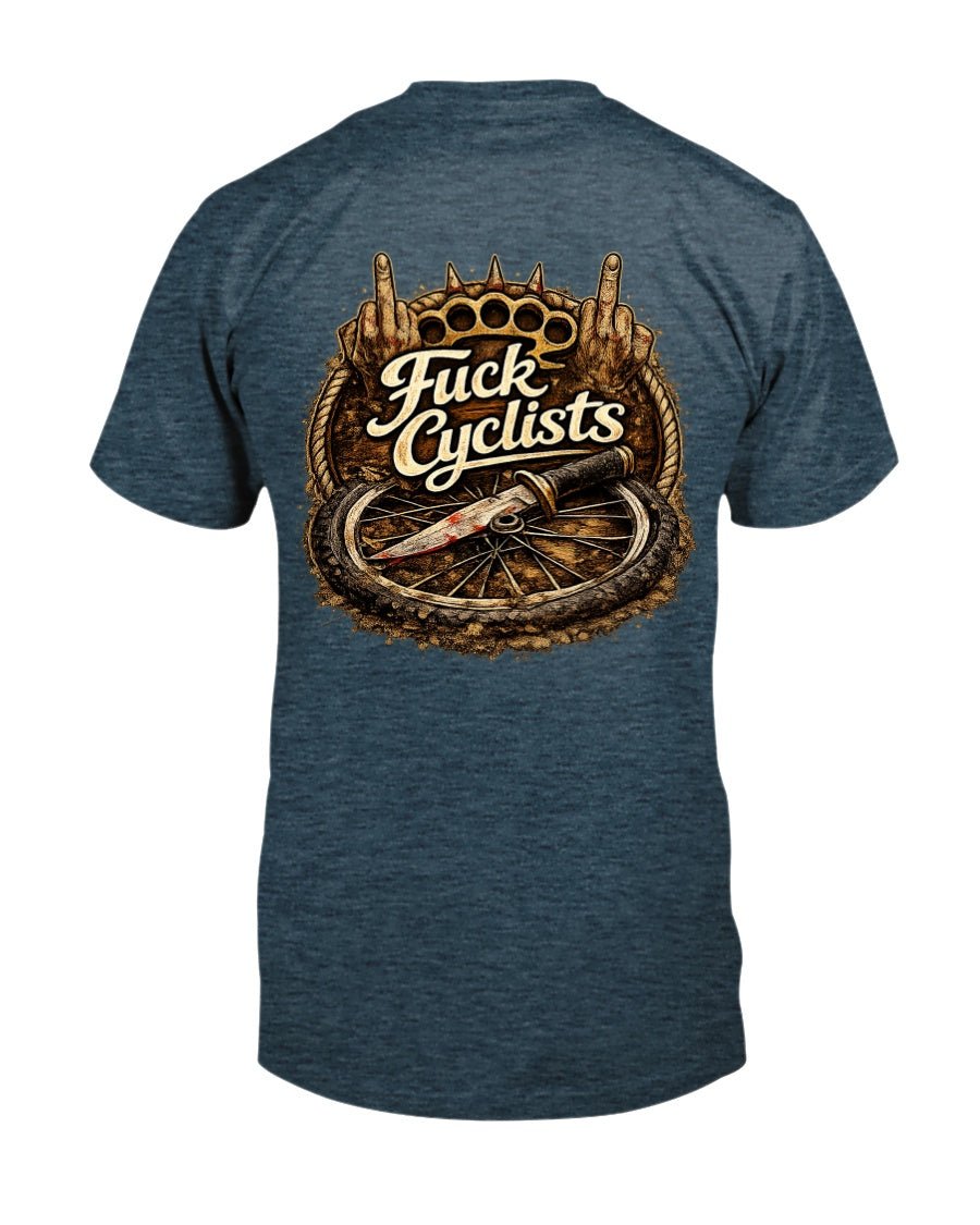 F Cyclists Graphic Tee - Stay Feral Co.