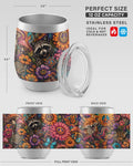 Feral Flower Power Wine Tumbler - Stay Feral Co.