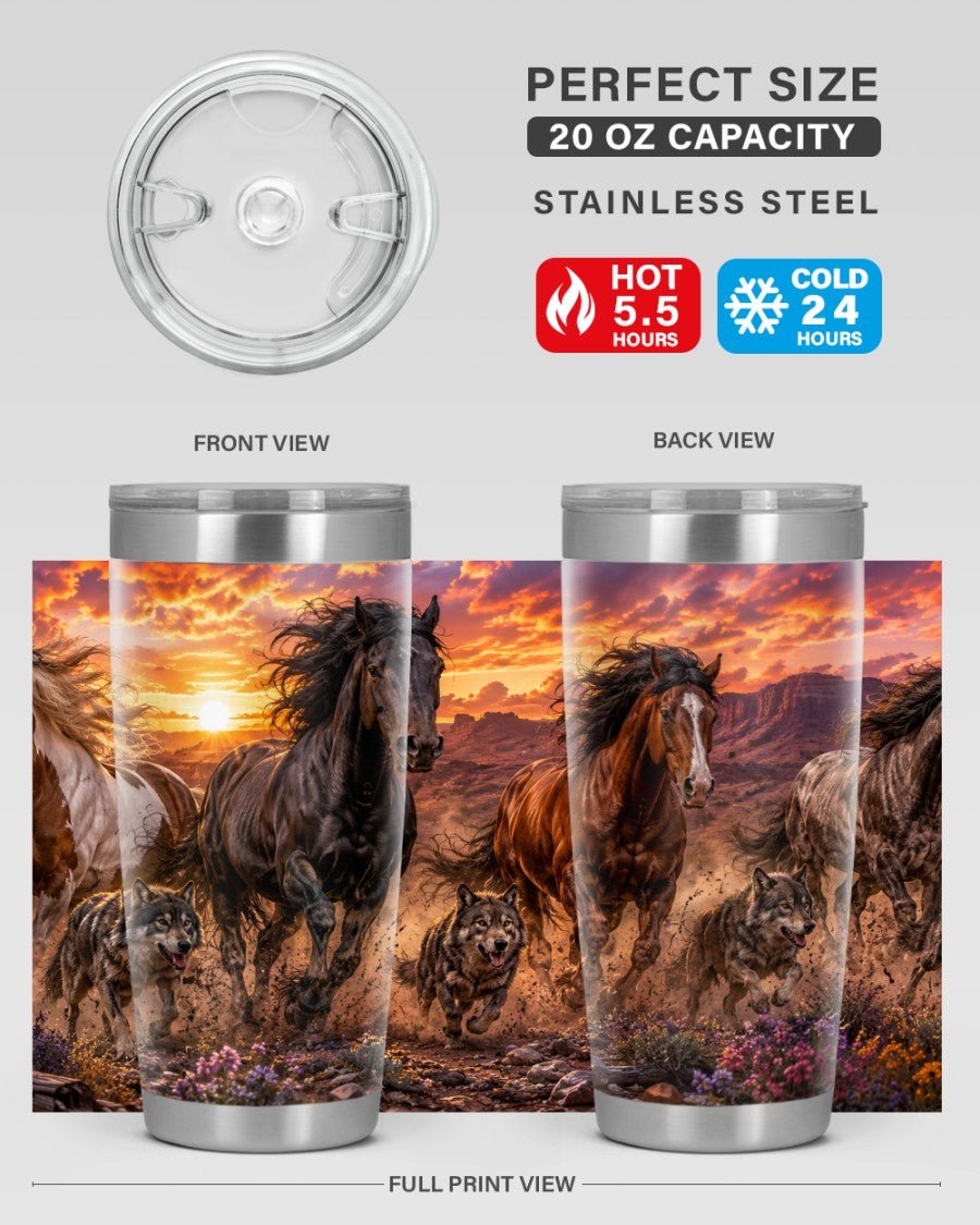 Feral & Free Tumbler - Stay Feral Co.