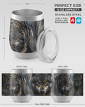 Feral Wolf Tumbler - Stay Feral Co.